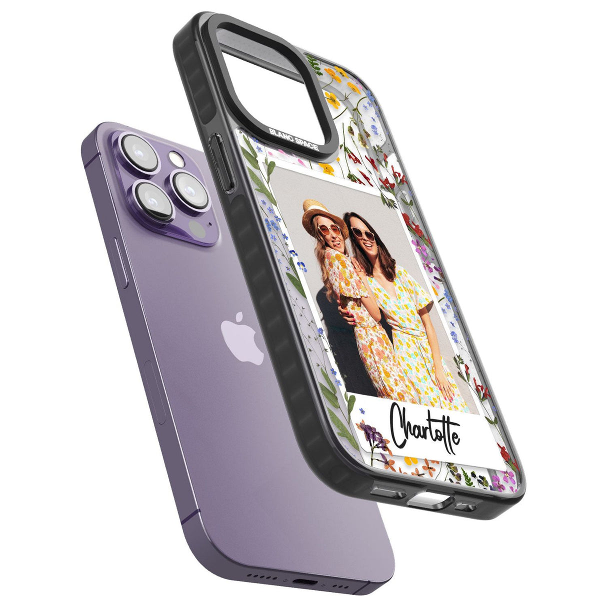 Personalised Snake Instant PhotoPhone Case for iPhone 14 Pro