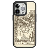 Personalised The Lovers Tarot Card - Solid Cream Custom Phone Case iPhone 13 Pro / Black Impact Case,iPhone 14 Pro / Black Impact Case,iPhone 15 Pro Max / Black Impact Case,iPhone 15 Pro / Black Impact Case Blanc Space