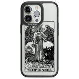 Personalised Temperance Tarot Card - Transparent Custom Phone Case iPhone 13 Pro / Black Impact Case,iPhone 14 Pro / Black Impact Case,iPhone 15 Pro Max / Black Impact Case,iPhone 15 Pro / Black Impact Case Blanc Space