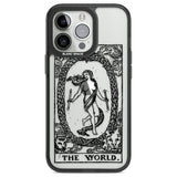 Personalised The World Tarot Card - Transparent Custom Phone Case iPhone 13 Pro / Black Impact Case,iPhone 14 Pro / Black Impact Case,iPhone 15 Pro Max / Black Impact Case,iPhone 15 Pro / Black Impact Case Blanc Space