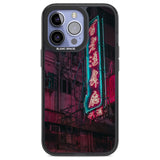 Large Kanji Sign - Neon Cities Photographs Phone Case iPhone 13 Pro / Black Impact Case,iPhone 14 Pro / Black Impact Case,iPhone 15 Pro Max / Black Impact Case,iPhone 15 Pro / Black Impact Case Blanc Space