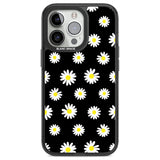 White Daisy Pattern (Black)