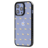 Tan Labrador Dog Pattern Clear