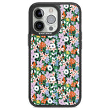 Jazzy Floral Mix: Solid Phone Case iPhone 13 Pro / Black Impact Case,iPhone 14 Pro / Black Impact Case,iPhone 15 Pro Max / Black Impact Case,iPhone 15 Pro / Black Impact Case Blanc Space