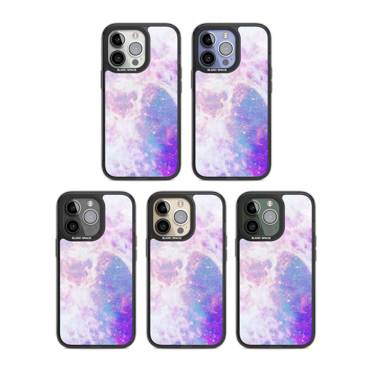 Purple & Blue Galaxy Pattern Design