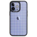 Simplistic Large Grid Pattern White (Transparent)