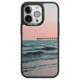 Beach Pier Photograph Phone Case iPhone 13 Pro / Black Impact Case,iPhone 14 Pro / Black Impact Case,iPhone 15 Pro Max / Black Impact Case,iPhone 15 Pro / Black Impact Case Blanc Space