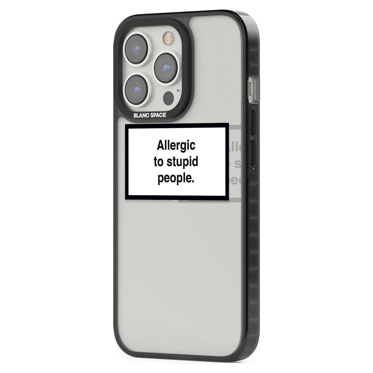 Allergic to stupid people Phone Case iPhone 15 Pro Max / Black Impact Case,iPhone 15 Plus / Black Impact Case,iPhone 15 Pro / Black Impact Case,iPhone 15 / Black Impact Case,iPhone 15 Pro Max / Impact Case,iPhone 15 Plus / Impact Case,iPhone 15 Pro / Impact Case,iPhone 15 / Impact Case,iPhone 15 Pro Max / Magsafe Black Impact Case,iPhone 15 Plus / Magsafe Black Impact Case,iPhone 15 Pro / Magsafe Black Impact Case,iPhone 15 / Magsafe Black Impact Case,iPhone 14 Pro Max / Black Impact Case,iPhone 14 Plus / B