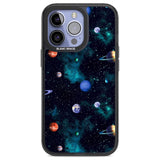 Deep Space Phone Case iPhone 13 Pro / Black Impact Case,iPhone 14 Pro / Black Impact Case,iPhone 15 Pro / Black Impact Case,iPhone 15 Pro Max / Black Impact Case Blanc Space