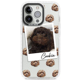 Personalised Cockapoo, Brown - Dog Photo Custom Phone Case iPhone 13 Pro / Impact Case,iPhone 14 Pro / Impact Case,iPhone 15 Pro Max / Impact Case,iPhone 15 Pro / Impact Case Blanc Space