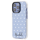 Personalised Simple Light Blue Dots Custom Phone Case iPhone 15 Pro Max / Black Impact Case,iPhone 15 Plus / Black Impact Case,iPhone 15 Pro / Black Impact Case,iPhone 15 / Black Impact Case,iPhone 15 Pro Max / Impact Case,iPhone 15 Plus / Impact Case,iPhone 15 Pro / Impact Case,iPhone 15 / Impact Case,iPhone 15 Pro Max / Magsafe Black Impact Case,iPhone 15 Plus / Magsafe Black Impact Case,iPhone 15 Pro / Magsafe Black Impact Case,iPhone 15 / Magsafe Black Impact Case,iPhone 14 Pro Max / Black Impact Case,i