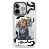 Personalised Snake Instant PhotoPhone Case for iPhone 14 Pro