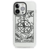 Personalised Wheel of Fortune Tarot Card - Transparent Custom Phone Case iPhone 13 Pro / Impact Case,iPhone 14 Pro / Impact Case,iPhone 15 Pro Max / Impact Case,iPhone 15 Pro / Impact Case Blanc Space