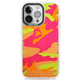 Neon Camo Phone Case iPhone 13 Pro / Impact Case,iPhone 14 Pro / Impact Case,iPhone 15 Pro Max / Impact Case,iPhone 15 Pro / Impact Case Blanc Space