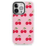 Cheeky Cherry Phone Case iPhone 13 Pro / Impact Case,iPhone 14 Pro / Impact Case,iPhone 15 Pro / Impact Case,iPhone 15 Pro Max / Impact Case Blanc Space