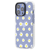 White Daisy Pattern (Clear)