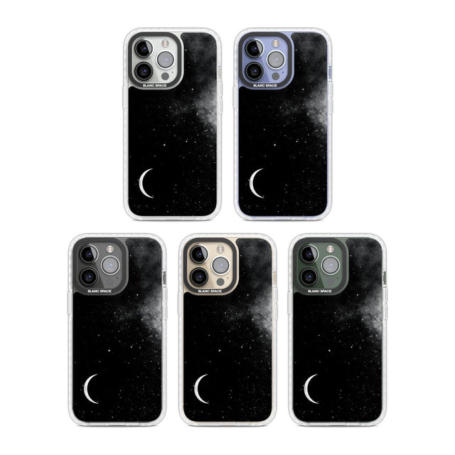 Night Sky Galaxies: Crescent Moon Phone Case iPhone 15 Pro Max / Black Impact Case,iPhone 15 Plus / Black Impact Case,iPhone 15 Pro / Black Impact Case,iPhone 15 / Black Impact Case,iPhone 15 Pro Max / Impact Case,iPhone 15 Plus / Impact Case,iPhone 15 Pro / Impact Case,iPhone 15 / Impact Case,iPhone 15 Pro Max / Magsafe Black Impact Case,iPhone 15 Plus / Magsafe Black Impact Case,iPhone 15 Pro / Magsafe Black Impact Case,iPhone 15 / Magsafe Black Impact Case,iPhone 14 Pro Max / Black Impact Case,iPhone 14 