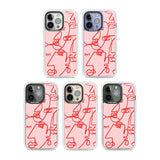 Abstract Continuous Line Faces Red on Pink Phone Case iPhone 15 Pro Max / Black Impact Case,iPhone 15 Plus / Black Impact Case,iPhone 15 Pro / Black Impact Case,iPhone 15 / Black Impact Case,iPhone 15 Pro Max / Impact Case,iPhone 15 Plus / Impact Case,iPhone 15 Pro / Impact Case,iPhone 15 / Impact Case,iPhone 15 Pro Max / Magsafe Black Impact Case,iPhone 15 Plus / Magsafe Black Impact Case,iPhone 15 Pro / Magsafe Black Impact Case,iPhone 15 / Magsafe Black Impact Case,iPhone 14 Pro Max / Black Impact Case,i