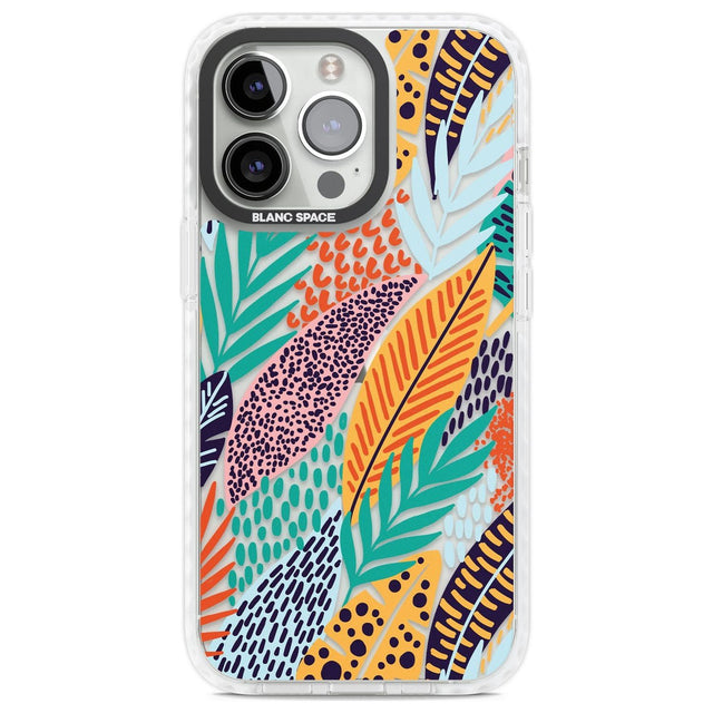 Abstract LeavesPhone Case for iPhone 14 Pro