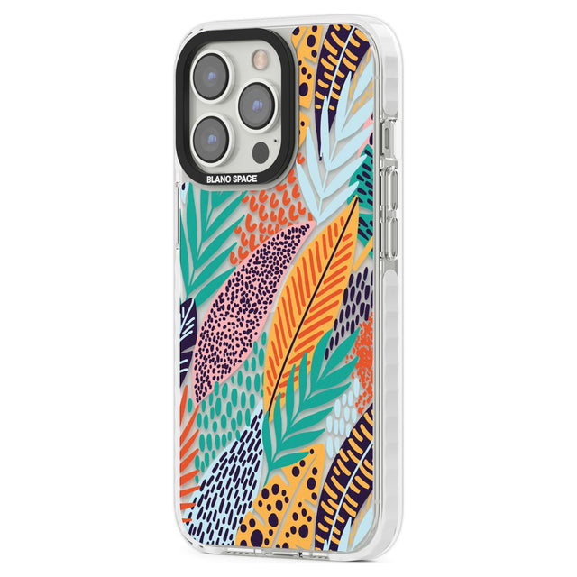 Abstract LeavesPhone Case for iPhone 14 Pro