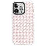 Pink Houndstooth Pattern