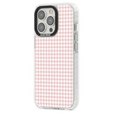 Pink Houndstooth Pattern