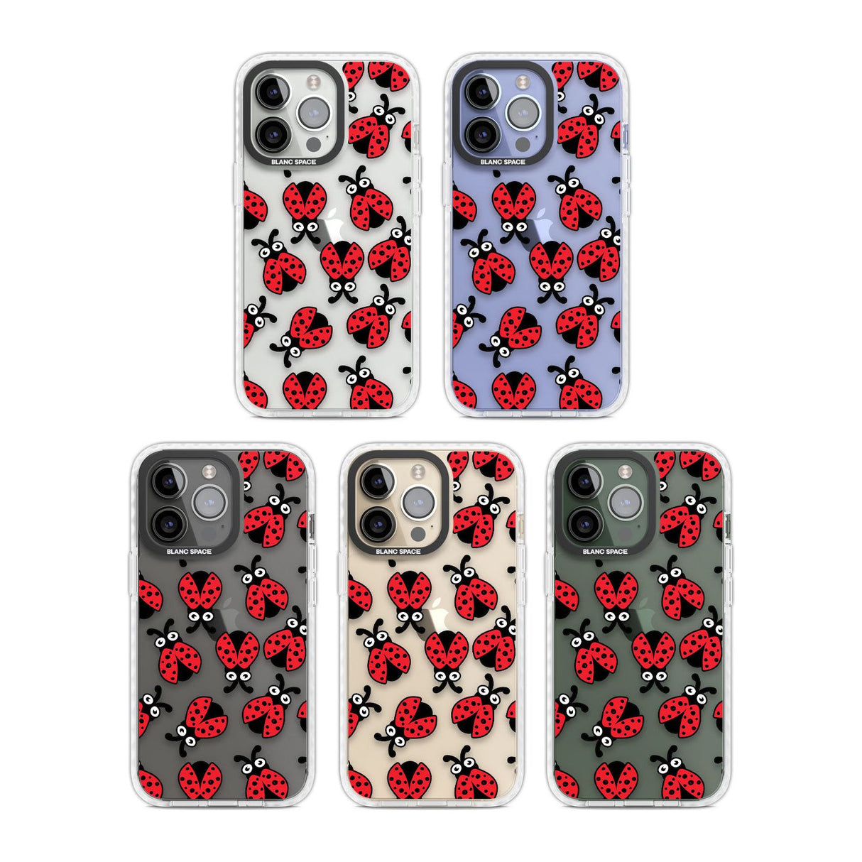 Ladybug PatternPhone Case for iPhone 14 Pro