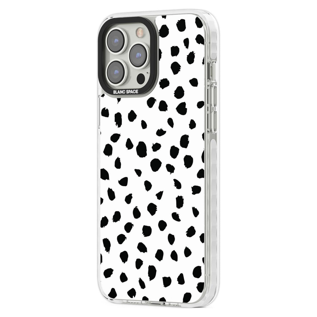 White Dalmatian Print