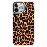 Gold Leopard Print Phone Case iPhone 13 Pro Max / Impact Case,iPhone 14 Pro Max / Impact Case Blanc Space