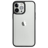 Clear Black Impact Phone Case iPhone 14 Pro Max / Black Impact Case,iPhone 13 Pro Max / Black Impact Case,iPhone 15 Pro / Black Impact Case Blanc Space