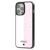 Personalised Pink & White Leopard Spots Custom Phone Case iPhone 15 Pro Max / Black Impact Case,iPhone 15 Plus / Black Impact Case,iPhone 15 Pro / Black Impact Case,iPhone 15 / Black Impact Case,iPhone 15 Pro Max / Impact Case,iPhone 15 Plus / Impact Case,iPhone 15 Pro / Impact Case,iPhone 15 / Impact Case,iPhone 15 Pro Max / Magsafe Black Impact Case,iPhone 15 Plus / Magsafe Black Impact Case,iPhone 15 Pro / Magsafe Black Impact Case,iPhone 15 / Magsafe Black Impact Case,iPhone 14 Pro Max / Black Impact Ca