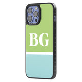 Personalised Colourblock: Green & Turquoise Custom Phone Case iPhone 15 Pro Max / Black Impact Case,iPhone 15 Plus / Black Impact Case,iPhone 15 Pro / Black Impact Case,iPhone 15 / Black Impact Case,iPhone 15 Pro Max / Impact Case,iPhone 15 Plus / Impact Case,iPhone 15 Pro / Impact Case,iPhone 15 / Impact Case,iPhone 15 Pro Max / Magsafe Black Impact Case,iPhone 15 Plus / Magsafe Black Impact Case,iPhone 15 Pro / Magsafe Black Impact Case,iPhone 15 / Magsafe Black Impact Case,iPhone 14 Pro Max / Black Impac