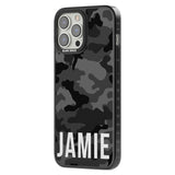 Personalised Horizontal Name Black Camouflage Custom Phone Case iPhone 15 Pro Max / Black Impact Case,iPhone 15 Plus / Black Impact Case,iPhone 15 Pro / Black Impact Case,iPhone 15 / Black Impact Case,iPhone 15 Pro Max / Impact Case,iPhone 15 Plus / Impact Case,iPhone 15 Pro / Impact Case,iPhone 15 / Impact Case,iPhone 15 Pro Max / Magsafe Black Impact Case,iPhone 15 Plus / Magsafe Black Impact Case,iPhone 15 Pro / Magsafe Black Impact Case,iPhone 15 / Magsafe Black Impact Case,iPhone 14 Pro Max / Black Imp