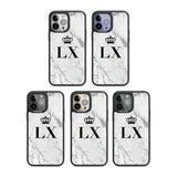 Personalised Initials with Crown on White Marble Custom Phone Case iPhone 15 Pro Max / Black Impact Case,iPhone 15 Plus / Black Impact Case,iPhone 15 Pro / Black Impact Case,iPhone 15 / Black Impact Case,iPhone 15 Pro Max / Impact Case,iPhone 15 Plus / Impact Case,iPhone 15 Pro / Impact Case,iPhone 15 / Impact Case,iPhone 15 Pro Max / Magsafe Black Impact Case,iPhone 15 Plus / Magsafe Black Impact Case,iPhone 15 Pro / Magsafe Black Impact Case,iPhone 15 / Magsafe Black Impact Case,iPhone 14 Pro Max / Black 