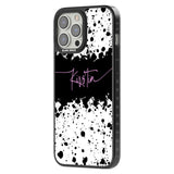 Personalised Black & White Paint Splatters Custom Phone Case iPhone 15 Pro Max / Black Impact Case,iPhone 15 Plus / Black Impact Case,iPhone 15 Pro / Black Impact Case,iPhone 15 / Black Impact Case,iPhone 15 Pro Max / Impact Case,iPhone 15 Plus / Impact Case,iPhone 15 Pro / Impact Case,iPhone 15 / Impact Case,iPhone 15 Pro Max / Magsafe Black Impact Case,iPhone 15 Plus / Magsafe Black Impact Case,iPhone 15 Pro / Magsafe Black Impact Case,iPhone 15 / Magsafe Black Impact Case,iPhone 14 Pro Max / Black Impact