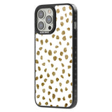 Gold Look on White Dalmatian Polka Dot Spots Phone Case iPhone 15 Pro Max / Black Impact Case,iPhone 15 Plus / Black Impact Case,iPhone 15 Pro / Black Impact Case,iPhone 15 / Black Impact Case,iPhone 15 Pro Max / Impact Case,iPhone 15 Plus / Impact Case,iPhone 15 Pro / Impact Case,iPhone 15 / Impact Case,iPhone 15 Pro Max / Magsafe Black Impact Case,iPhone 15 Plus / Magsafe Black Impact Case,iPhone 15 Pro / Magsafe Black Impact Case,iPhone 15 / Magsafe Black Impact Case,iPhone 14 Pro Max / Black Impact Case