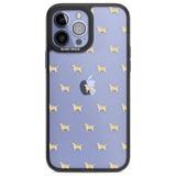 Tan Labrador Dog Pattern Clear