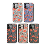 Red Poppy Transparent Floral