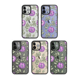 Purple Blossoms Transparent Floral