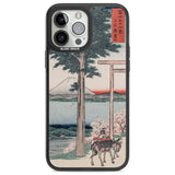 Gates to Mt. Fuji Phone Case iPhone 13 Pro Max / Black Impact Case,iPhone 14 Pro Max / Black Impact Case Blanc Space