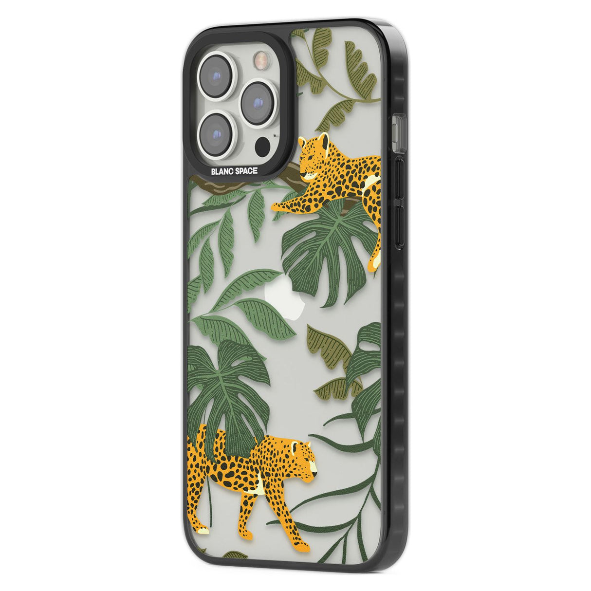 Two Jaguars & Foliage Jungle Cat Pattern