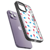 Kawaii Pill PatternPhone Case for iPhone 14 Pro Max