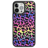 Rainbow Gradient Leopard Print