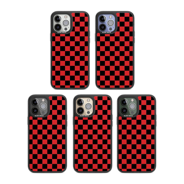 Red Black Checkered