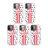 Personalised Polka & Pink Stripe Custom Phone Case iPhone 15 Pro Max / Black Impact Case,iPhone 15 Plus / Black Impact Case,iPhone 15 Pro / Black Impact Case,iPhone 15 / Black Impact Case,iPhone 15 Pro Max / Impact Case,iPhone 15 Plus / Impact Case,iPhone 15 Pro / Impact Case,iPhone 15 / Impact Case,iPhone 15 Pro Max / Magsafe Black Impact Case,iPhone 15 Plus / Magsafe Black Impact Case,iPhone 15 Pro / Magsafe Black Impact Case,iPhone 15 / Magsafe Black Impact Case,iPhone 14 Pro Max / Black Impact Case,iPho