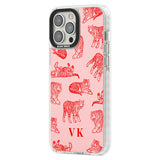 Personalised Red Tiger Outlines on Pink Custom Phone Case iPhone 15 Pro Max / Black Impact Case,iPhone 15 Plus / Black Impact Case,iPhone 15 Pro / Black Impact Case,iPhone 15 / Black Impact Case,iPhone 15 Pro Max / Impact Case,iPhone 15 Plus / Impact Case,iPhone 15 Pro / Impact Case,iPhone 15 / Impact Case,iPhone 15 Pro Max / Magsafe Black Impact Case,iPhone 15 Plus / Magsafe Black Impact Case,iPhone 15 Pro / Magsafe Black Impact Case,iPhone 15 / Magsafe Black Impact Case,iPhone 14 Pro Max / Black Impact Ca