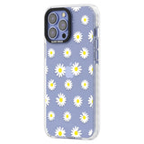 White Daisy Pattern (Clear)