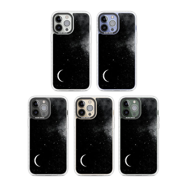 Night Sky Galaxies: Crescent Moon Phone Case iPhone 15 Pro Max / Black Impact Case,iPhone 15 Plus / Black Impact Case,iPhone 15 Pro / Black Impact Case,iPhone 15 / Black Impact Case,iPhone 15 Pro Max / Impact Case,iPhone 15 Plus / Impact Case,iPhone 15 Pro / Impact Case,iPhone 15 / Impact Case,iPhone 15 Pro Max / Magsafe Black Impact Case,iPhone 15 Plus / Magsafe Black Impact Case,iPhone 15 Pro / Magsafe Black Impact Case,iPhone 15 / Magsafe Black Impact Case,iPhone 14 Pro Max / Black Impact Case,iPhone 14 