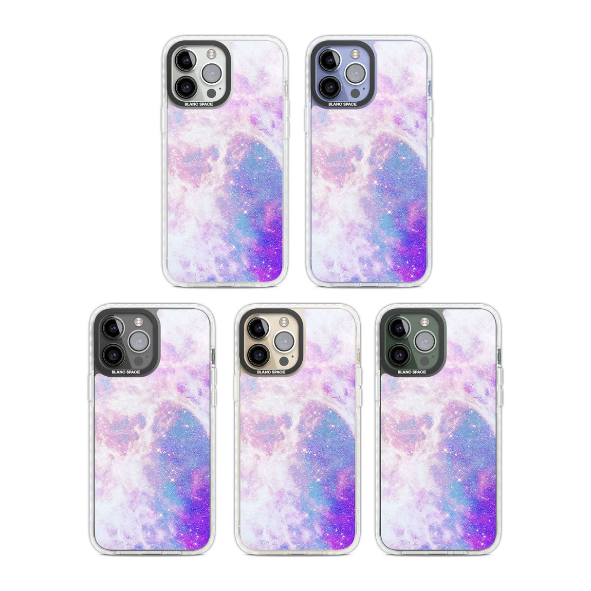 Purple & Blue Galaxy Pattern Design