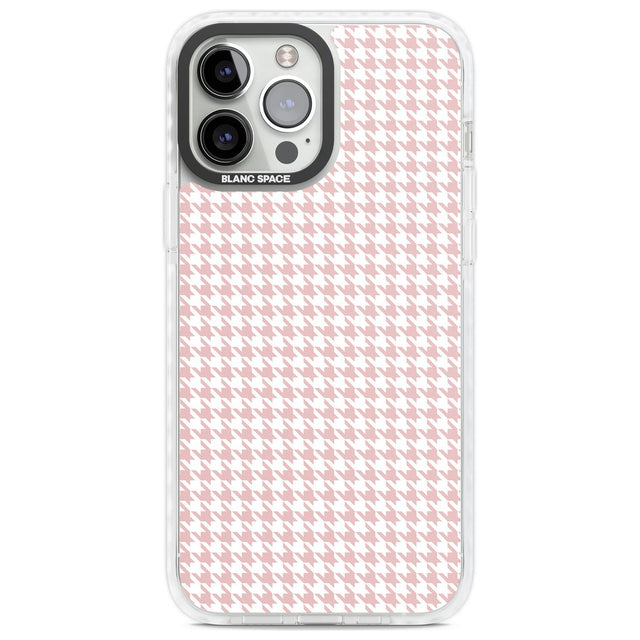 Pink Houndstooth Pattern